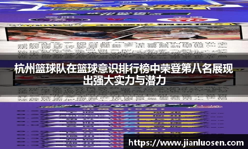 杭州篮球队在篮球意识排行榜中荣登第八名展现出强大实力与潜力